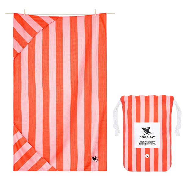 Dog & Bay - Towels for Pets - Canine Coral