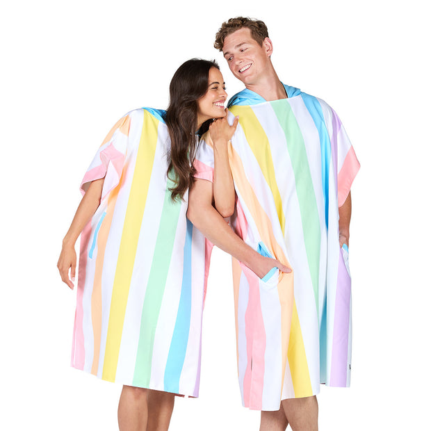 dock and bay poncho adults