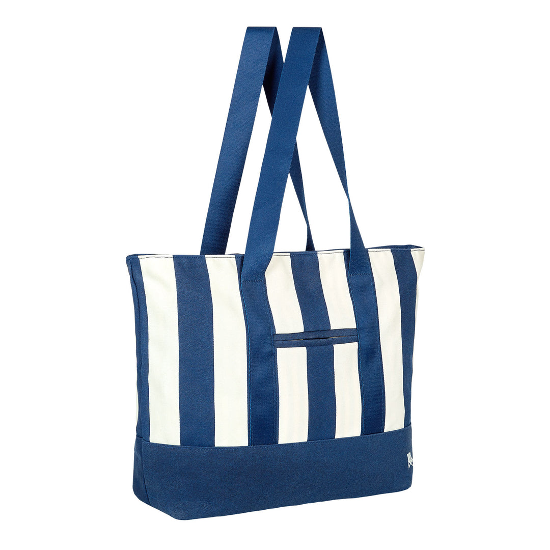 Dock & Bay Canvas Beach Bag - Whitsunday Blue– Dock & Bay US