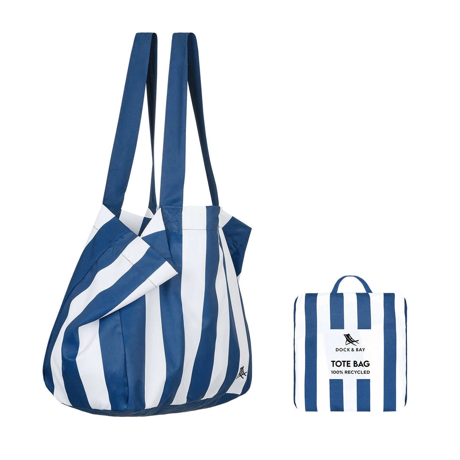 Dock & Bay Everyday Beach Tote Bag - Whitsunday Blue