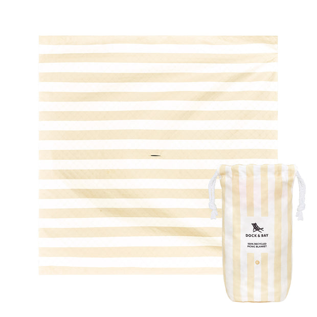 dock and bay picnic blanket