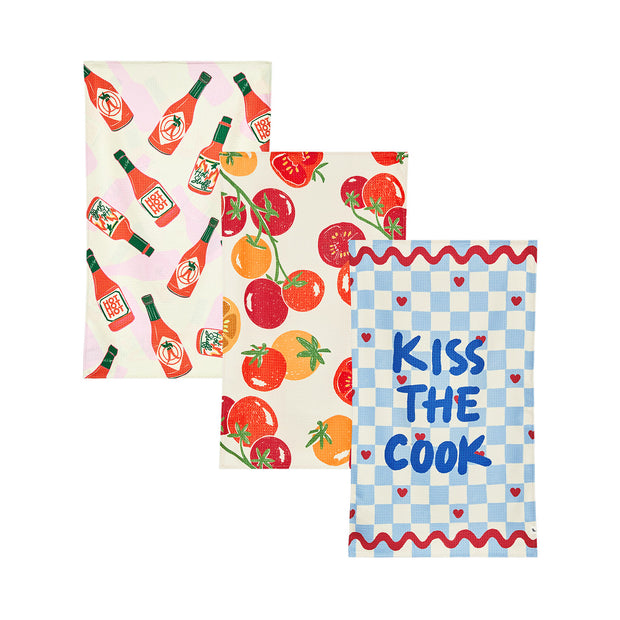 dock and bay tea towels