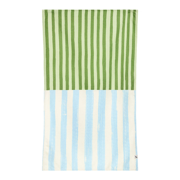 dock and bay tea towel
