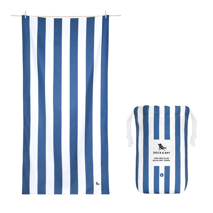 Navy blue best sale beach towels