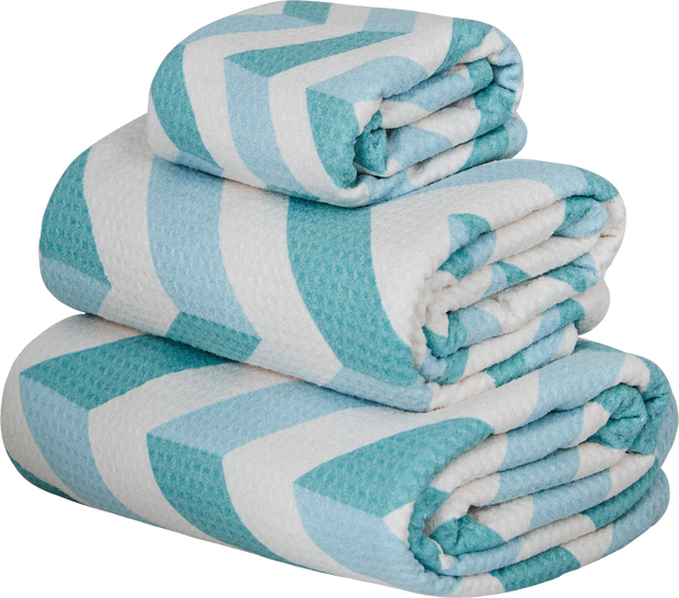 Dock & Bay Bath Towels - Forest Sage (3)