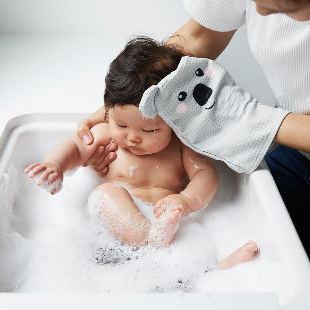 dock and bay baby wash mitt bath