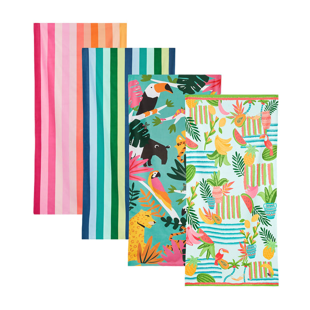 dock and bay towels beach
