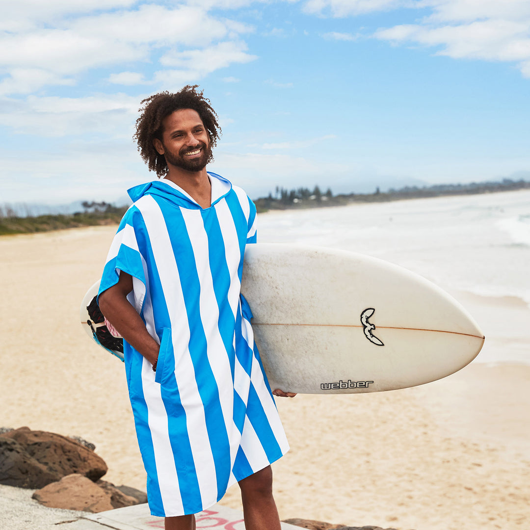 Adult Surf Poncho | Bondi Blue | Dock & Bay– Dock & Bay US