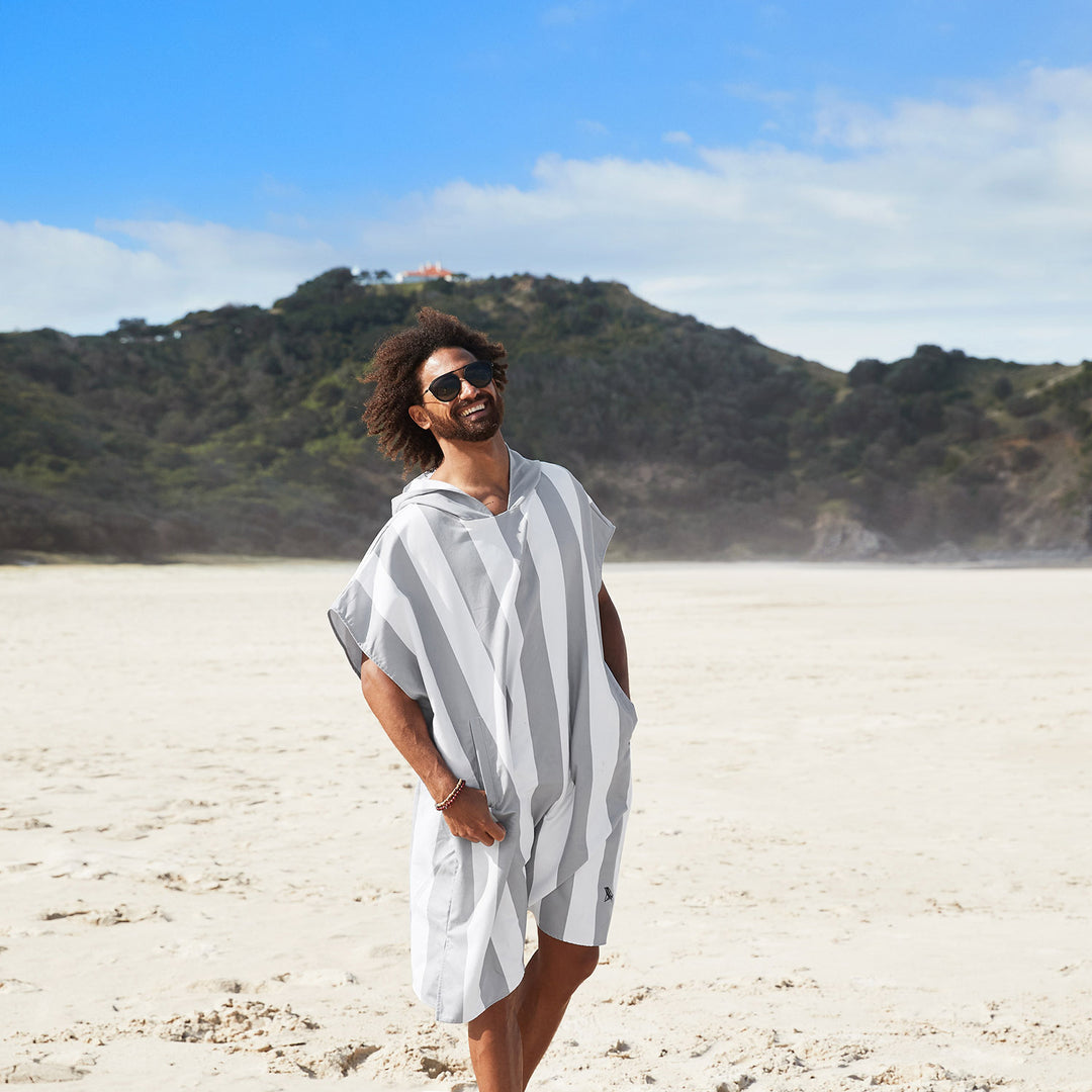 Adult Surf Poncho | Goa Grey | Dock & Bay– Dock & Bay US