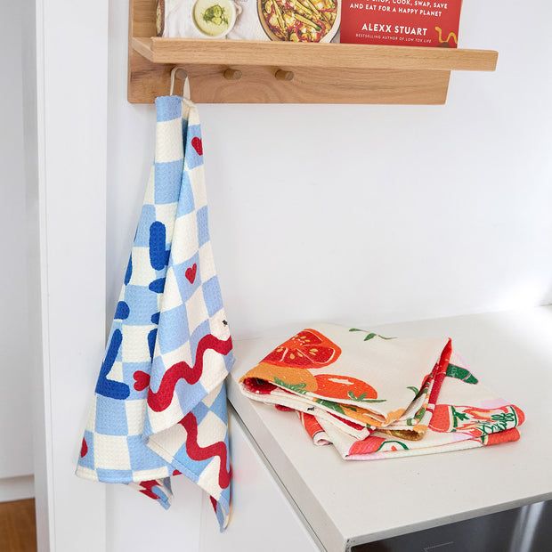 dock and bay tea towels