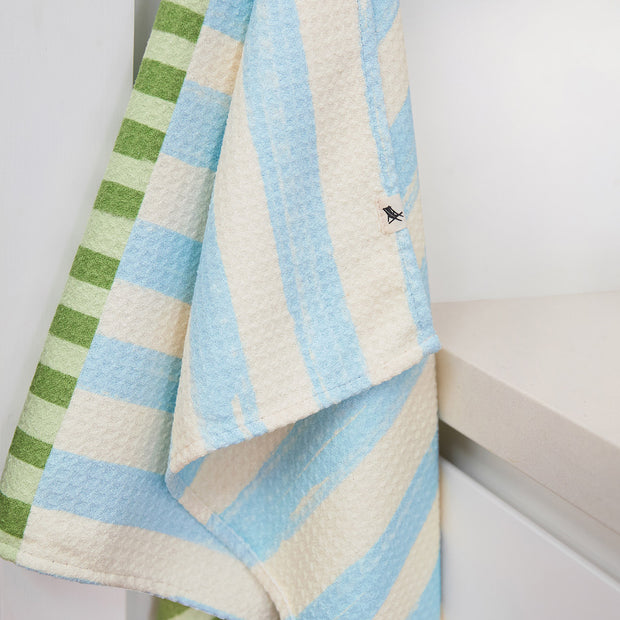 dock and bay tea towel