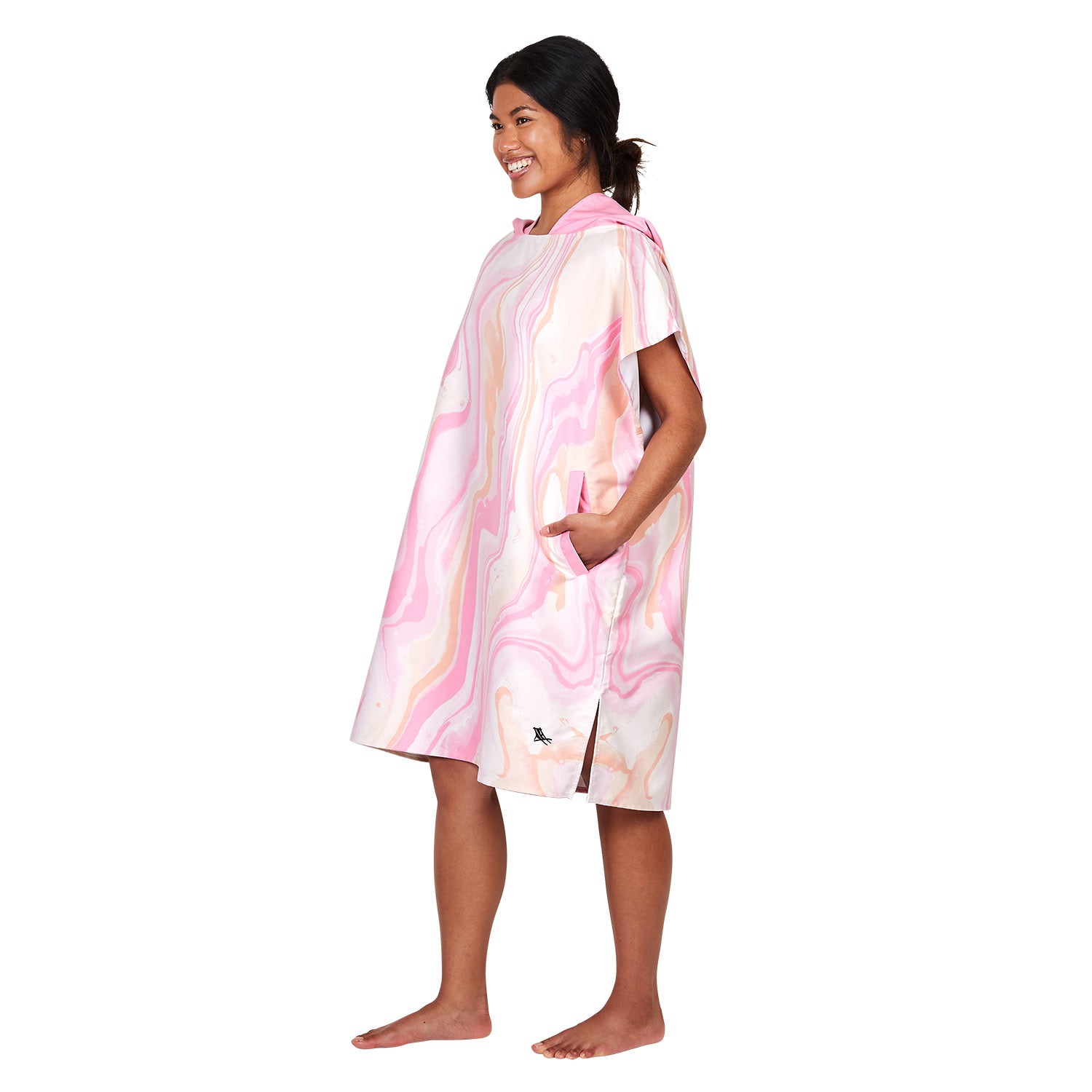 Dock & Bay Poncho - Adults - Peach Melba – Dock & Bay US