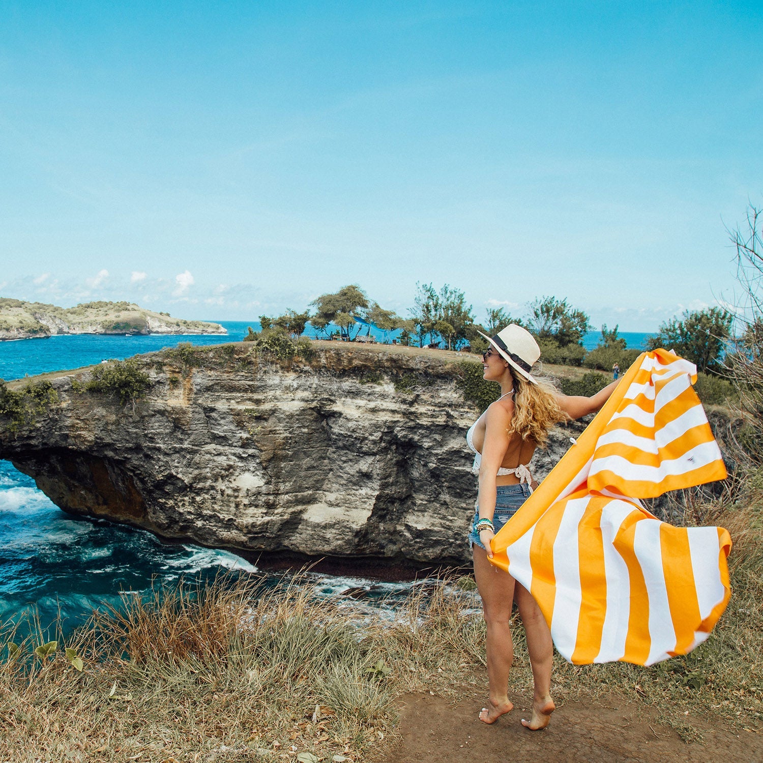 Cabana Beach & Travel Towel | Orange | Dock & Bay – Dock & Bay US
