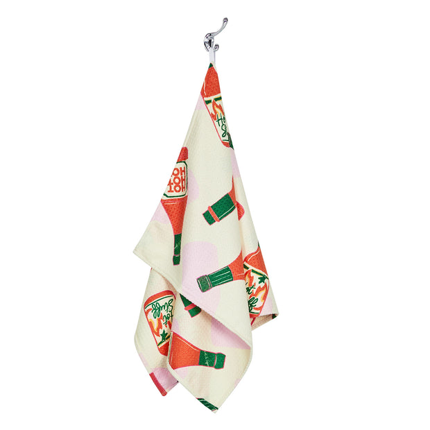 dock and bay tea towel