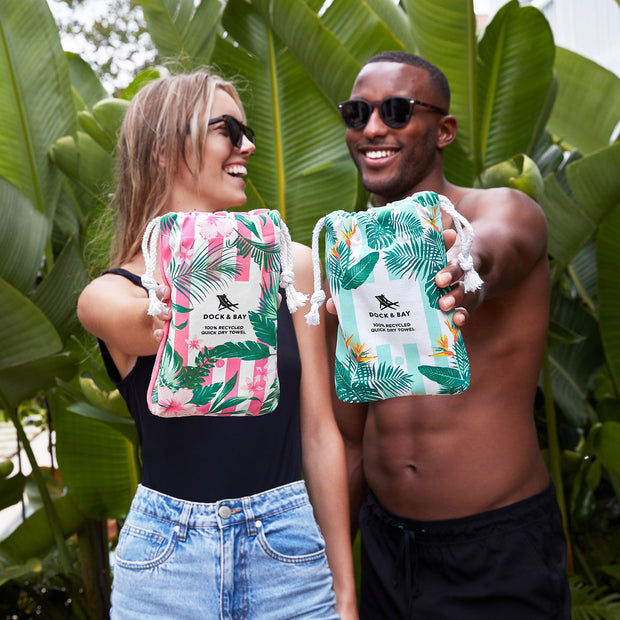 dock and bay towels beach