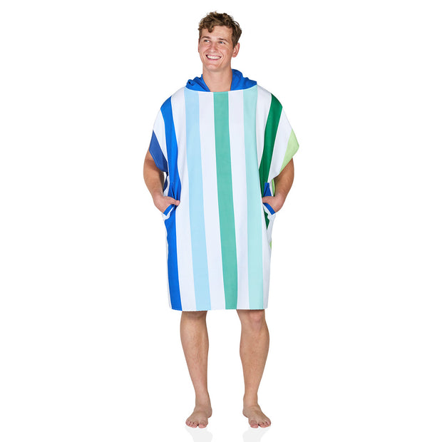 dock and bay poncho adults