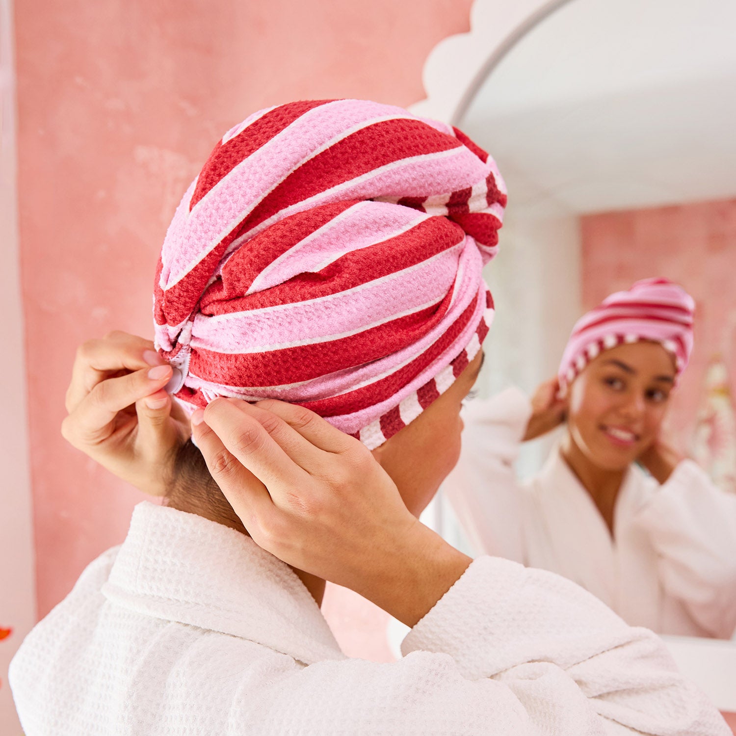 Dock & Bay Hair Wrap - Cherry Bomb – Dock & Bay US
