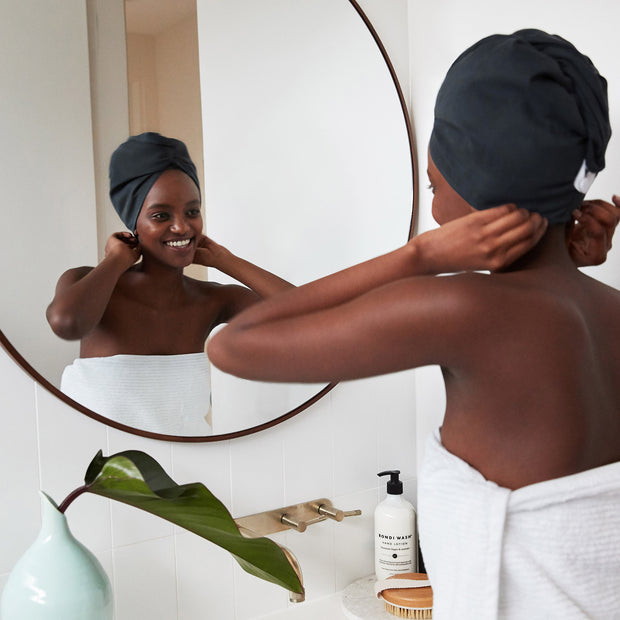 dock and bay hair wraps suede