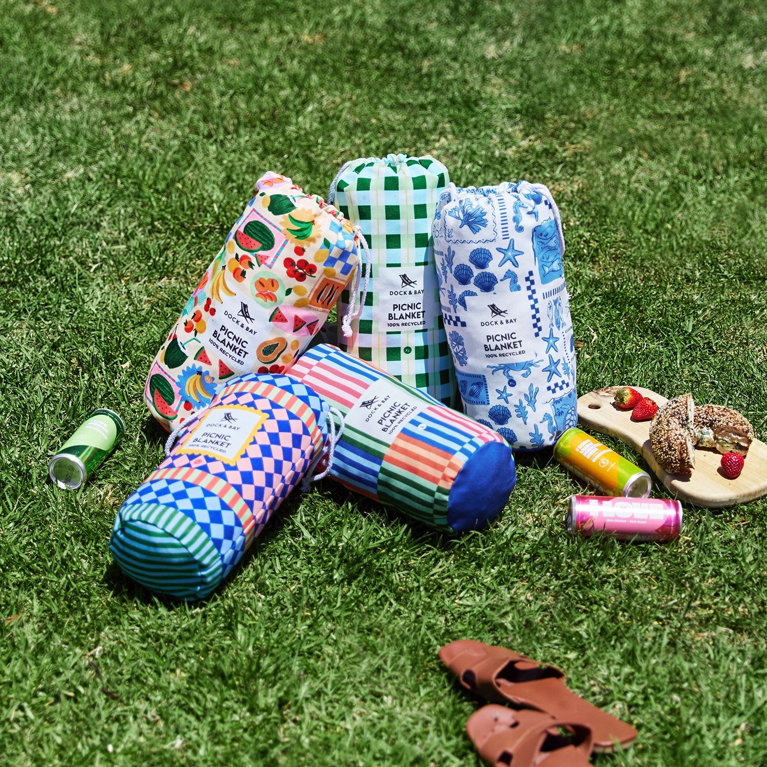 Dock & Bay Picnic Blanket - Supper Club – Dock & Bay US