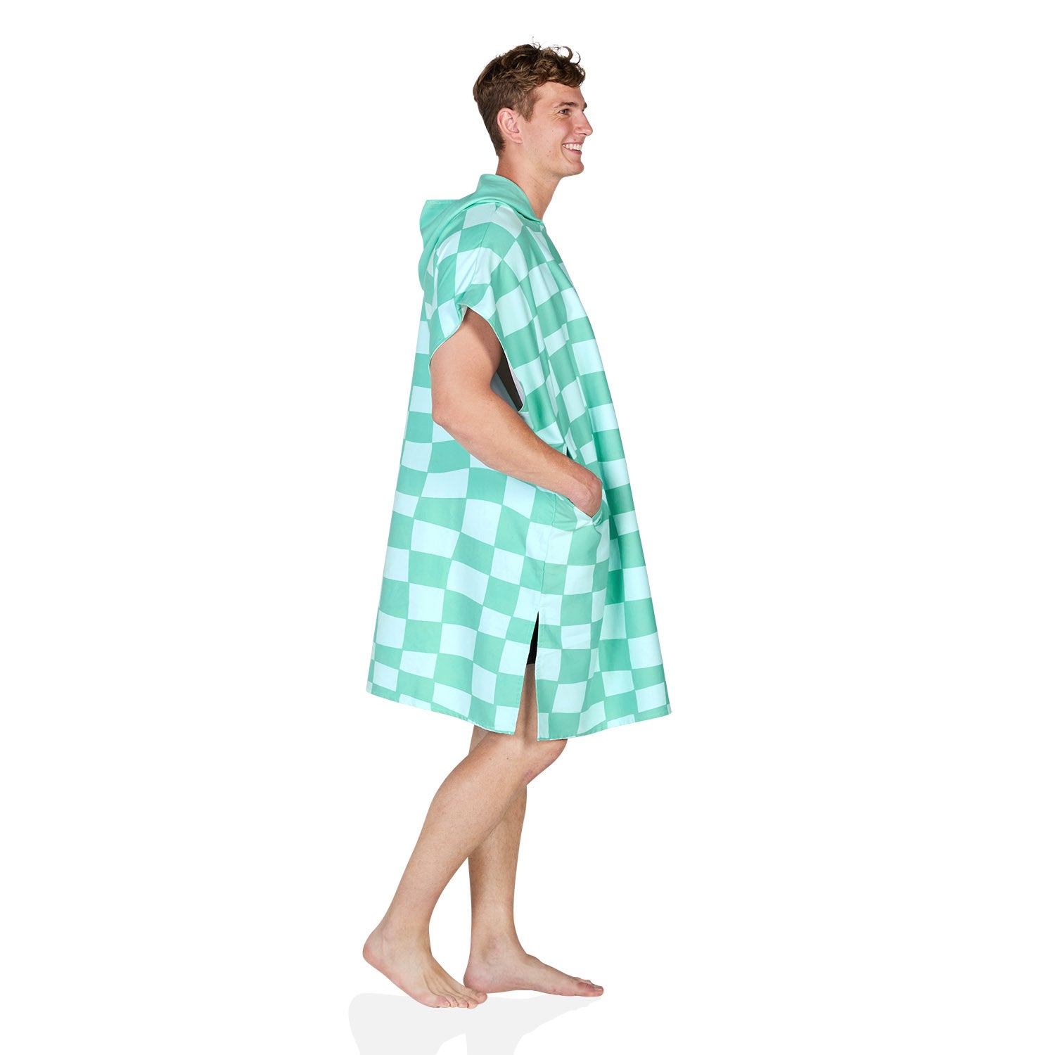 Dock & Bay Poncho - Adults - Check Mate – Dock & Bay US