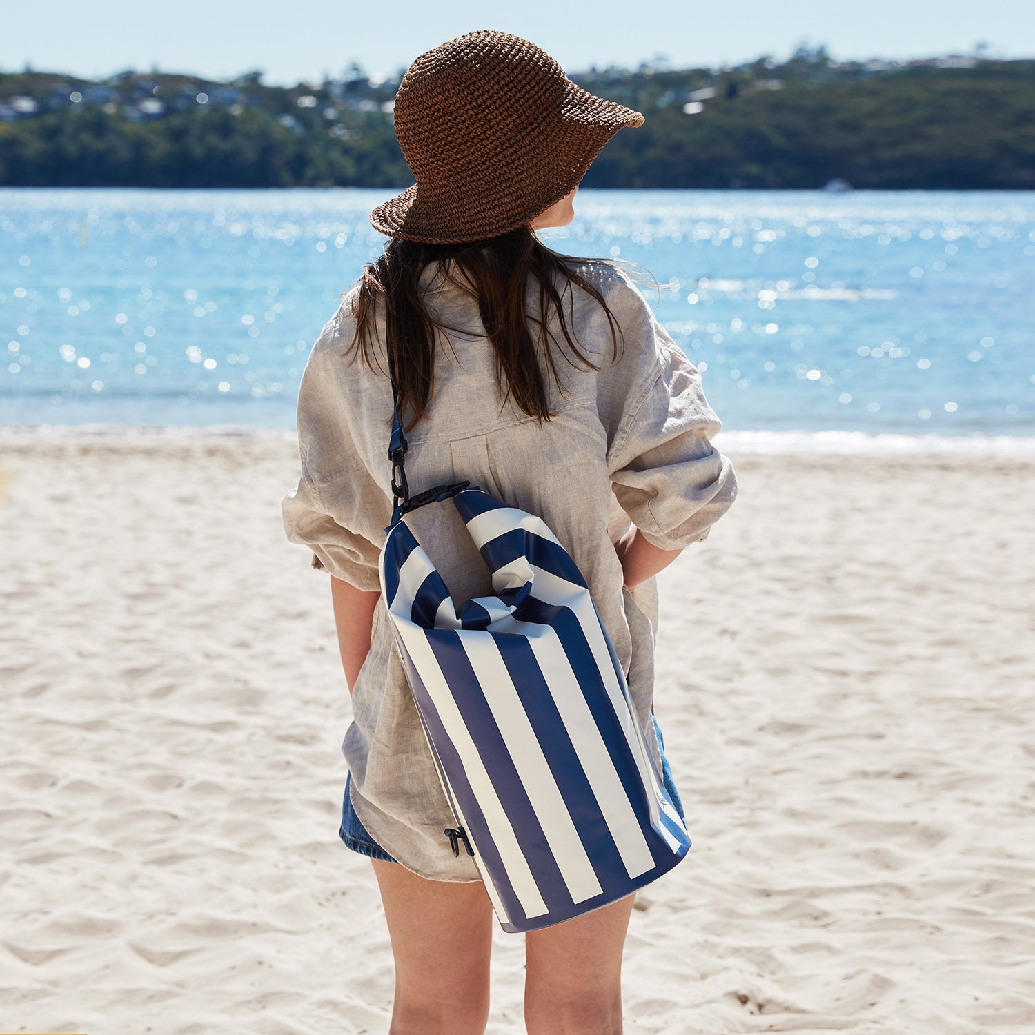 Baggu Standard ウォーリーSpace Beach Ski セット Dock & Bay Medium Waterproof Dry Bag, 20L capacity - Whitsunday