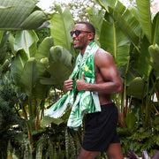 dock and bay towels beach