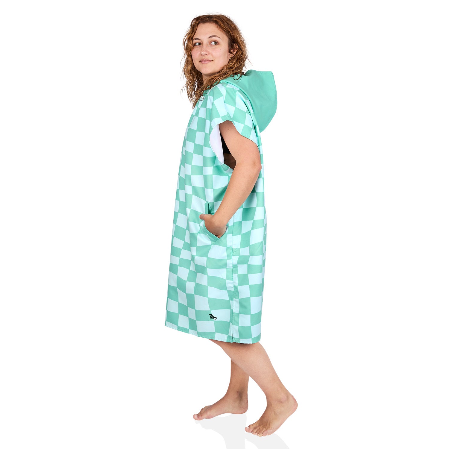 Dock & Bay Poncho - Adults - Check Mate – Dock & Bay US