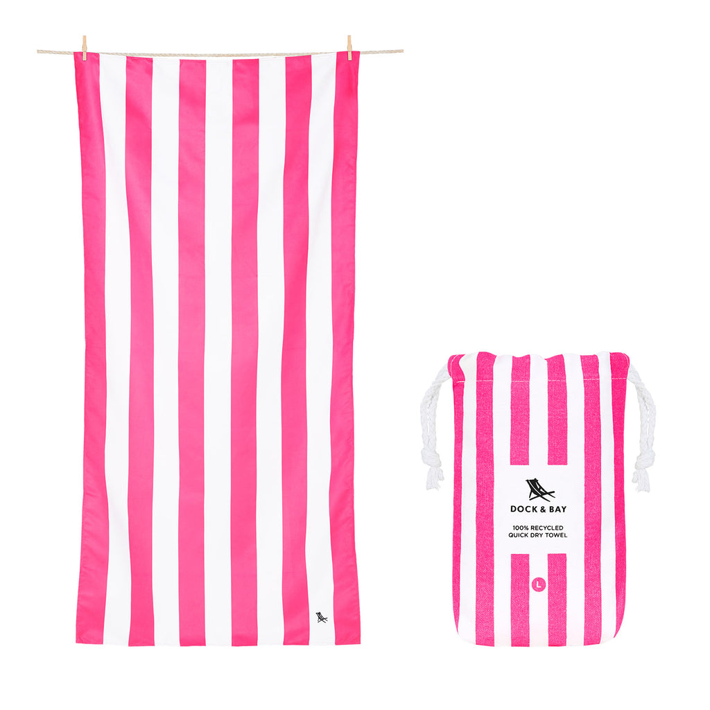 dock and bay towels beach