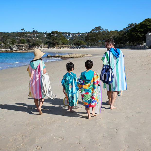 dock and bay poncho adults