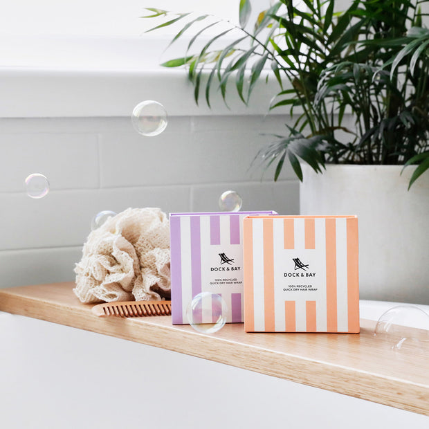 dock and bay hair wraps suede