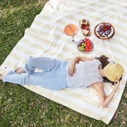 dock and bay picnic blanket