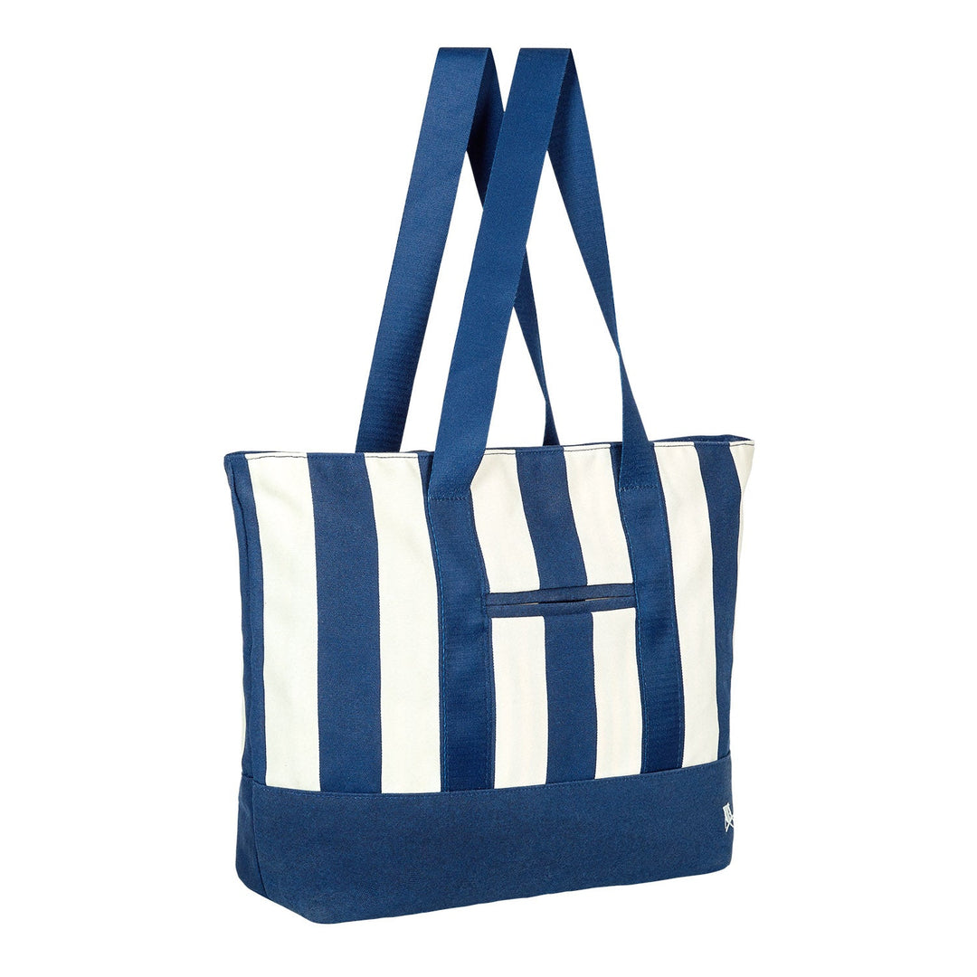 Dock & Bay Canvas Beach Bag - Whitsunday Blue– Dock & Bay US