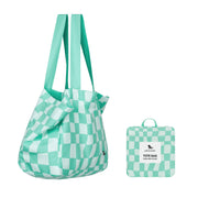 Dock & Bay Foldaway Tote Bags - Check Mate