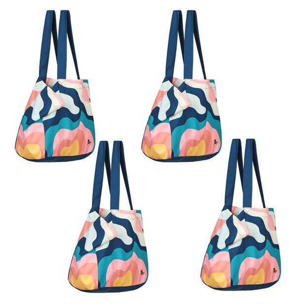 Dock & Bay Everyday Tote Bag - Compact & Foldable Beach Bag, Made from 100% Recycled