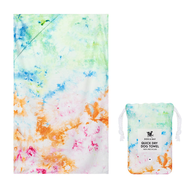 Dock & Bay Dog Towel - Sunset Splash
