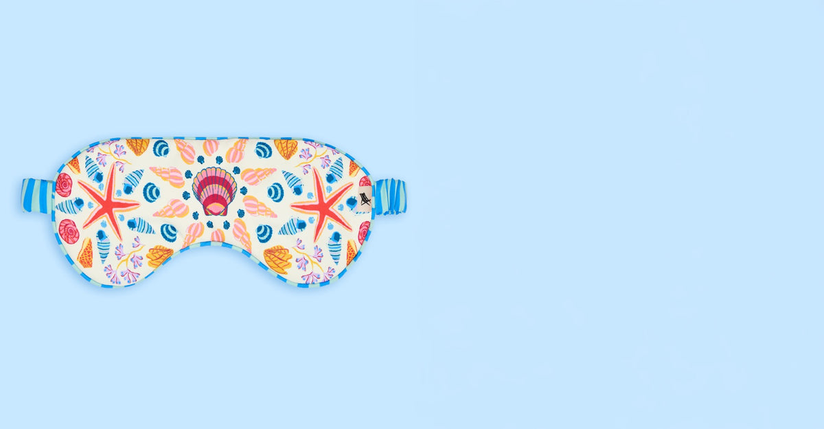 Eye Mask - Seashell Soiree