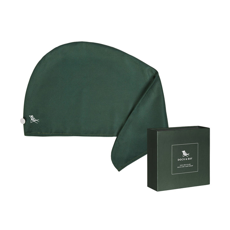 Dock & Bay Hair Wrap - Quick Dry Hair Towel - Atacama Khaki