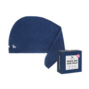 Dock & Bay Hair Wrap - Nautical Navy - Customized Embroidery Personalized for You