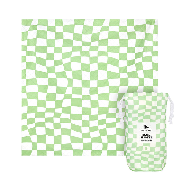 Dock & Bay Picnic Blanket - Margarita Madness - GRS Certified