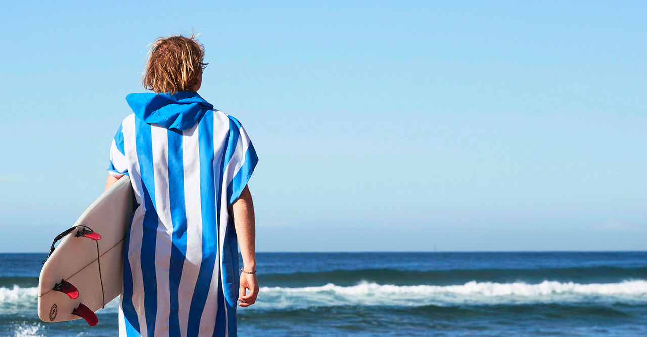 Dock & Bay Poncho - Adults - Bondi Blue - Outlet