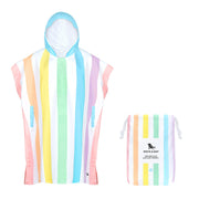 Dock & Bay Poncho - Adults - Unicorn Waves - Customized Embroidery Personalized for You
