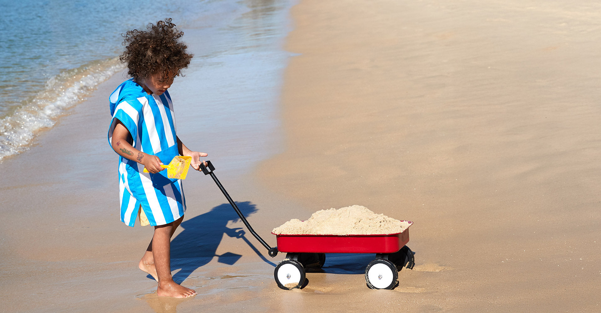 Dock & Bay Poncho - Kids - Bondi Blue