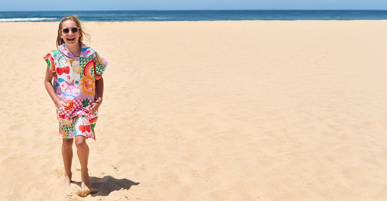 Dock & Bay Poncho - Kids - Good Vibes Club