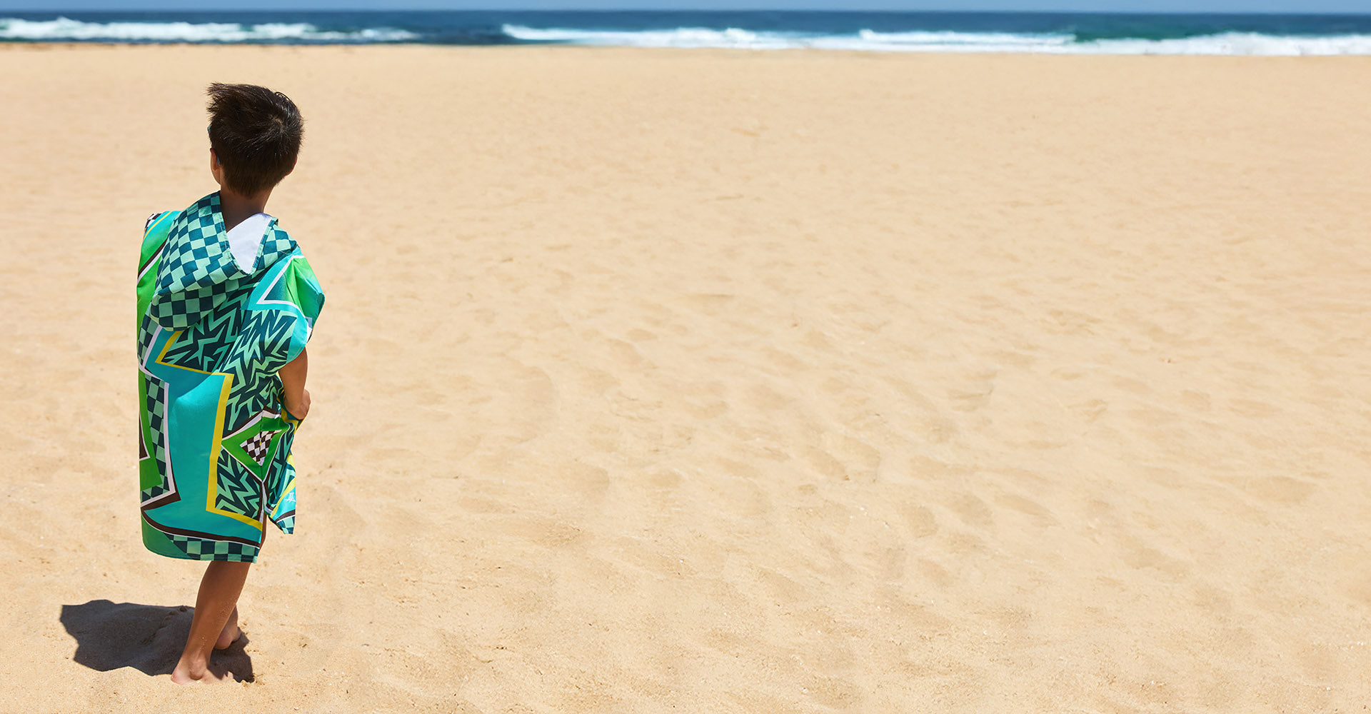 Dock & Bay Poncho - Kids - Tide Skater