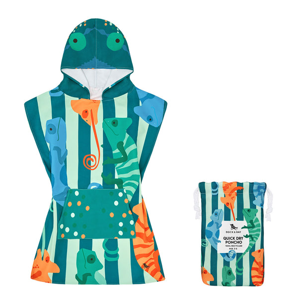 Dock & Bay Poncho - Kids - Karma Chameleon - Outlet