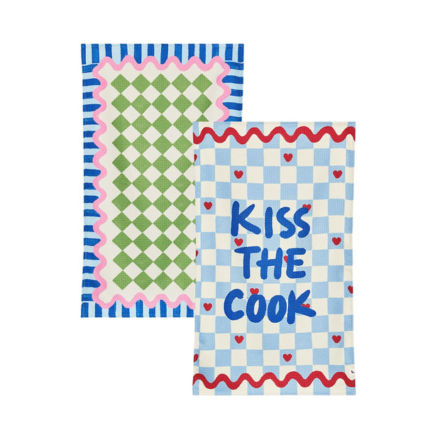 Dock & Bay Tea Towels - Chef's Kiss (Set of 2)
