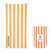 Dock & Bay Quick Dry Towels - Ipanema Orange - Customized Embroidery Personalized for You