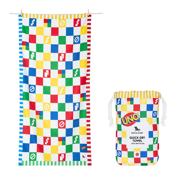 Wildcard Beach Towel & Travel Deck