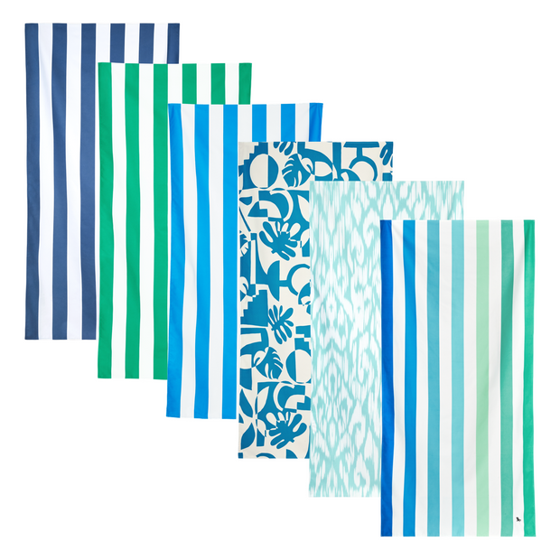 Dock & Bay Quick Dry Towels - Lazy Lake (Set of 6)