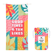 Dock & Bay Quick Dry Towels - Good Times & Tan Lines - GRS Certified